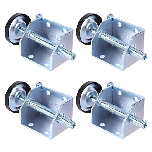 GALPADA 4stücke Verstellbarer Beinnivellierer Aus Kaltgewalztem Stahl Möbelnivellierfuß Nivellierer Für Tischfüße Mit Abdeckung Gegen Feuchtigkeit Für Tische Schränke Und Möbelbeine GALPADA 4stücke Verstellbarer Beinnivellierer Aus Kaltgewalztem Stahl Möbelnivellierfuß Nivellierer Für Tischfüße Mit Abdeckung Gegen Feuchtigkeit Für Tische Schränke Und Möbelbeine von GALPADA