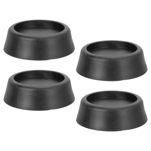 GALPADA 4 Stück Waschmaschinen Füße Pads aus Tpr Rutschfeste Anti vibrations Unterlagen mit Hoher Tragkraft Stoßdämpfende Möbelgleiter für Waschmaschine Trockner Schrank und Sofa Einfache von GALPADA