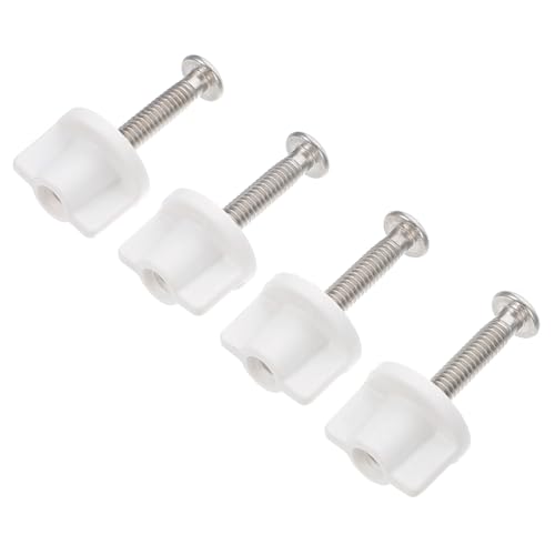 GALPADA 4 Stück Wc Sitz Befestigungsschrauben Edelstahl Toilettensitz Montageset Ersatzteile für Gängige Toiletten Sitzbefestigung Schrauben von GALPADA