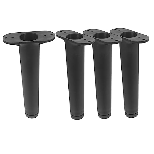 GALPADA 4 Teiliges Bettstützgestell Verstellbare Beine Verstellbare Bettstütze Runde Möbelbeine Verstellbare Bettbeinfüße Verstellbare Bettabstandshalter Bettgestelle Erhöhungen von GALPADA