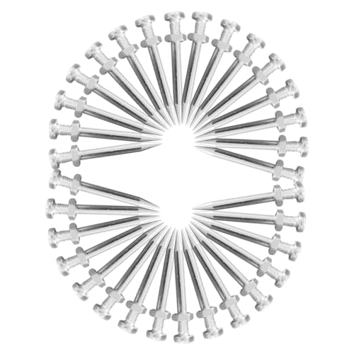 GALPADA 40 Stück Rasenlüfter Nagelschuhe Metall Aerator Spike für Rasenbelüftung Gartenwerkzeug zur Bodenlockerung Leicht und Tragbar für und GALPADA 40 Stück Rasenlüfter Nagelschuhe Metall Aerator Spike für Rasenbelüftung Gartenwerkzeug zur Bodenlockerung Leicht und Tragbar für und von GALPADA