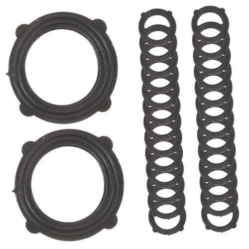 GALPADA 40 Stück Teiliges Gummi Dichtungen für Gartenschläuche O Ring Dichtungsscheiben mit Auslaufschutz Einfache Installation Vielseitig Einsetzbar für Garten Wasserhähne und von GALPADA