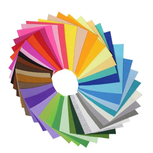 GALPADA 40stücke Filzstoff Polyestergewebe Bastelfilz Filztuch Filzstoffplatte Filzprojekte Bastelbedarf Wollfilz Für DIY-bastelprojekte Patchwork-Patches Dekorationsapplikationen Handarbe GALPADA 40stücke Filzstoff Polyestergewebe Bastelfilz Filztuch Filzstoffplatte Filzprojekte Bastelbedarf Wollfilz Für DIY-bastelprojekte Patchwork-Patches Dekorationsapplikationen Handarbe von GALPADA
