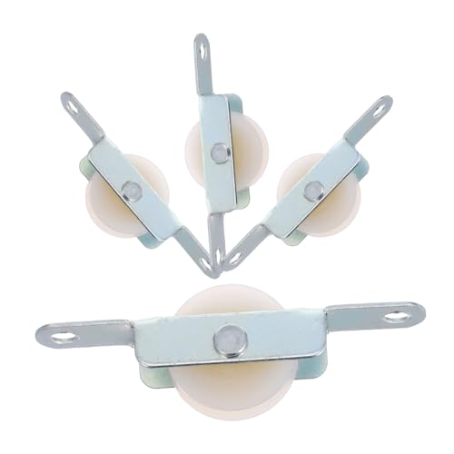 GALPADA 4Er-Pack Terrassenschirm Ersatzteile aus Metall und Kunststoff Langlebige Robuste Schiebescheiben für Sonnenschirm Zugseil Wetterbeständig Einfache Befestigung Geeignet für Garten von GALPADA