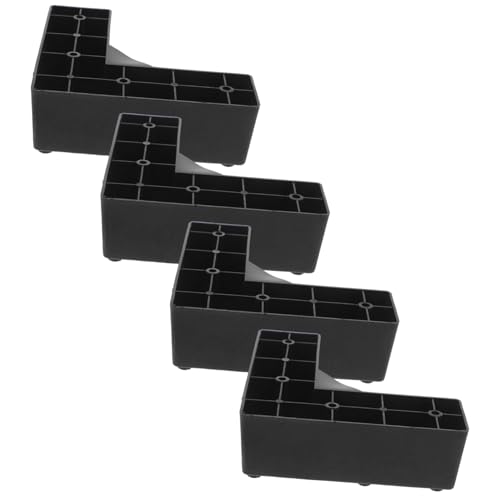 GALPADA 4Stücke Möbelbeine Kunststoff Risers für Sofa und Stabile Unterstützung Elegantes Design für Stauraum Möbeln Installieren von GALPADA