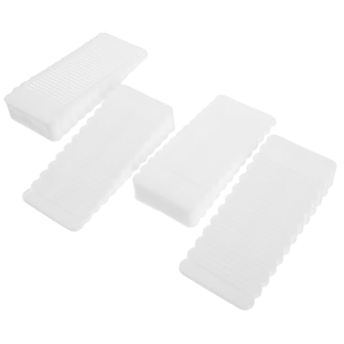 GALPADA 4stücke Möbel Nivellierungskeile Aus Gummi rutschfest Und Verschleißfest Transparente Tisch Und Türstopper Für Stabile Möbel Geeignet Für Sofas Und Schränke Platzsparend von GALPADA