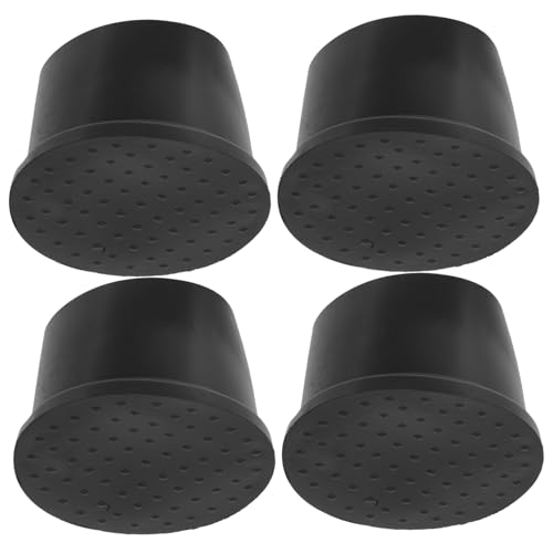 GALPADA 4stücke rutschfeste Möbeluntersetzer Aus Gummi Runde Stuhlbeinkappen Für Möbelrollen Geräuschdämpfer Und Bodenschutz Geeignet Für Sofas Betten Und Drehstühle GALPADA 4stücke rutschfeste Möbeluntersetzer Aus Gummi Runde Stuhlbeinkappen Für Möbelrollen Geräuschdämpfer Und Bodenschutz Geeignet Für Sofas Betten Und Drehstühle von GALPADA