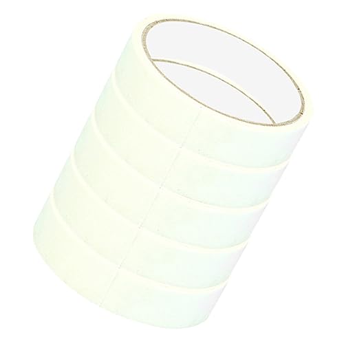 GALPADA 5 Rollen Masking Tape Selbstklebendes Kreppband für Malerei DIY Projekte und Bastelarbeiten Handreißbar Beschriftbar Geeignet für Verschiedene Oberflächen von GALPADA