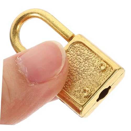 GALPADA 5 Sätze Vintage Schatzkisten Verschlüsse mit Schlüssel Antike Holzbox Vorhängeschlösser Wiederverwendbare Dekorative Aufbewahrungsbox Schloss Ersatz für Schatzkiste von GALPADA