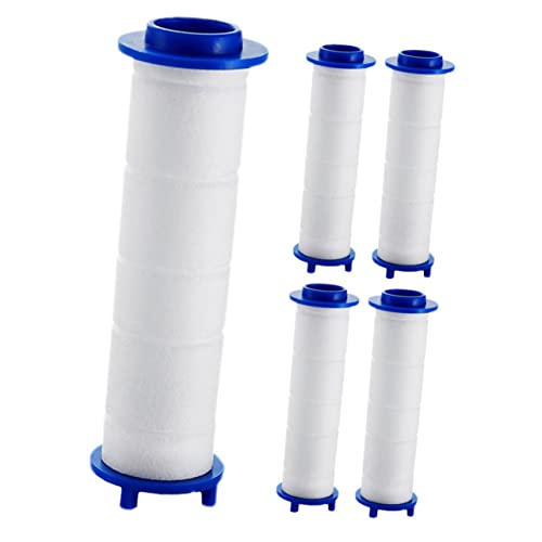GALPADA 5 Stück Teiliges Abnehmbarer Duschfilterkartuschen für Klareres Wasser Effektive Wasserfilter für Duschkopf Leicht zu Reinigen und von GALPADA