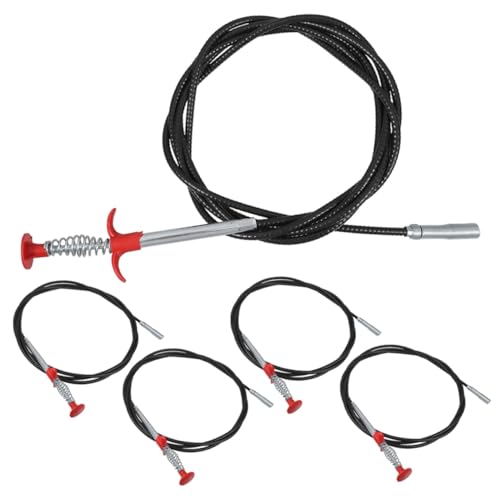 GALPADA 5 Stück Teiliges Flexibles Rohrreinigungswerkzeug mit Krallen Biegsamer Abflussgreifer für Toilette Waschbecken und Rohre Vielseitiges Grabber GALPADA 5 Stück Teiliges Flexibles Rohrreinigungswerkzeug mit Krallen Biegsamer Abflussgreifer für Toilette Waschbecken und Rohre Vielseitiges Grabber von GALPADA