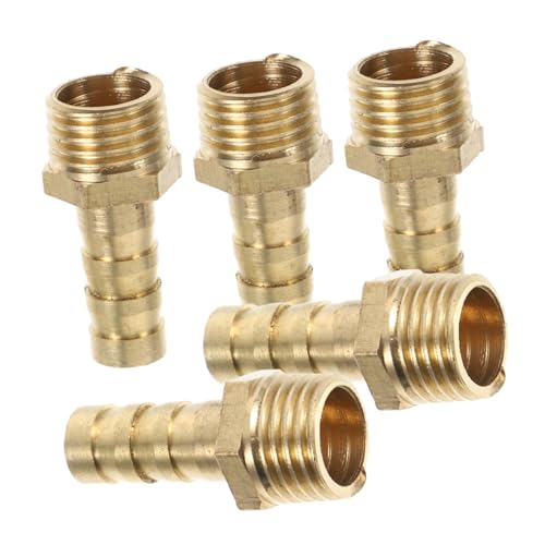 GALPADA 5 Stück Teiliges Messing Gasherd Adapter Schnellverbinder für Flüssiggas Wiederverwendbare Rohrverbindung Vielseitig Einsetzbar für Haus und Gewerbe GALPADA 5 Stück Teiliges Messing Gasherd Adapter Schnellverbinder für Flüssiggas Wiederverwendbare Rohrverbindung Vielseitig Einsetzbar für Haus und Gewerbe von GALPADA