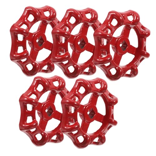 GALPADA 5 Stück Teiliges Ventil handrad Ersatzgriff Wasserspender Rot Praktisch Vielseitig Einfach zu Montieren für Garten und Haushalt Geeignet GALPADA 5 Stück Teiliges Ventil handrad Ersatzgriff Wasserspender Rot Praktisch Vielseitig Einfach zu Montieren für Garten und Haushalt Geeignet von GALPADA