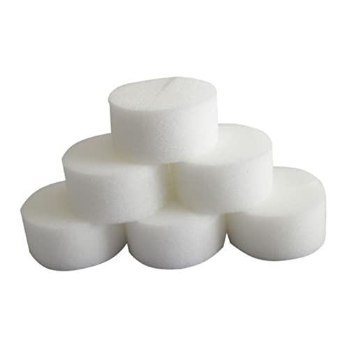 GALPADA 50 Stück Hydroponic Sponge Soilless Pflanzenanbau Praktische Gartenwerkzeuge für Gemüse und Blumen Selbstbewässernde Anzuchtmedien für Zuhause Weiß von GALPADA