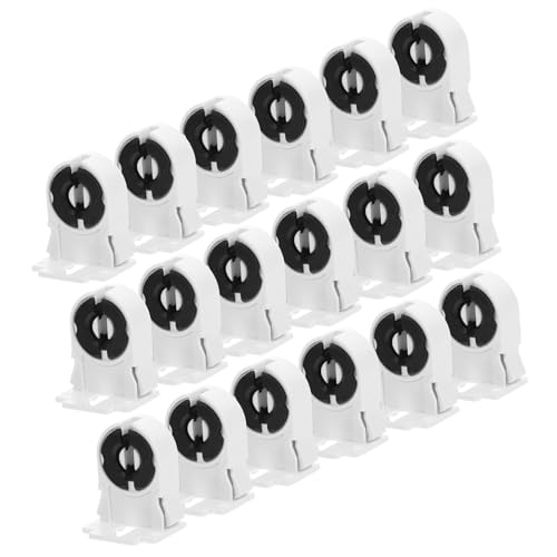 GALPADA 50 Stück Lampenfassung für Leuchtstoffröhren Langlebig und Rostbeständig Einfache Installation für Heim und Bürobeleuchtung GALPADA 50 Stück Lampenfassung für Leuchtstoffröhren Langlebig und Rostbeständig Einfache Installation für Heim und Bürobeleuchtung von GALPADA