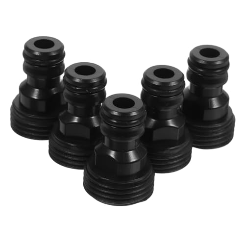 GALPADA 5Stücke Hochwertiger Schlauchadapter für Wasserhahn und Waschmaschine Schnelle Verbindung Langlebig und Sicher Geeignet für Geschirrspüler und Haushaltsgeräte GALPADA 5Stücke Hochwertiger Schlauchadapter für Wasserhahn und Waschmaschine Schnelle Verbindung Langlebig und Sicher Geeignet für Geschirrspüler und Haushaltsgeräte von GALPADA