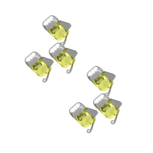 GALPADA 6 Stück Handdruckgenerator Taschenlampe Notfall Taschenlampe Zum Aufziehen Kleine Hand LED Mit Handantrieb Helle Zum Aufziehen Für von GALPADA