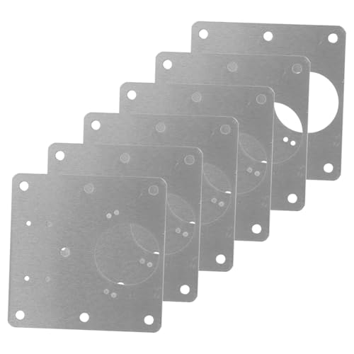 GALPADA 6 Stück Hinge Reparaturplatten Teiliges für Schranktüren Robuste Fixierplatten für Möbel und Küchenschränke Einfache Montage und Ästhetische Aufwertung GALPADA 6 Stück Hinge Reparaturplatten Teiliges für Schranktüren Robuste Fixierplatten für Möbel und Küchenschränke Einfache Montage und Ästhetische Aufwertung von GALPADA