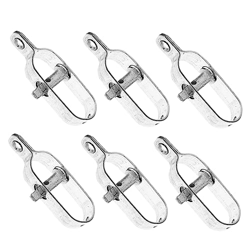 GALPADA 6 Stück Kabelseilspanner Robuster Drahtseil Spanner Hochleistungs Seilspanner für Stabile Anwendungen im Garten und Zuhause von GALPADA