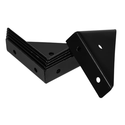 GALPADA 6 Stück Schwarze Verstärkte Möbel eckwinkel aus Robustem Material Einfache Montage Vielseitig für Betten Tische Schränke Stabile Verbindung und Dekorativer Schutz GALPADA 6 Stück Schwarze Verstärkte Möbel eckwinkel aus Robustem Material Einfache Montage Vielseitig für Betten Tische Schränke Stabile Verbindung und Dekorativer Schutz von GALPADA