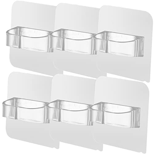 GALPADA 6 Stück Selbstklebende Wandhaken Multifunktionale Belastbare Klebehaken mit Öffnungsring für Handtücher Schlüssel und für Küche Bad und Zuhause GALPADA 6 Stück Selbstklebende Wandhaken Multifunktionale Belastbare Klebehaken mit Öffnungsring für Handtücher Schlüssel und für Küche Bad und Zuhause von GALPADA