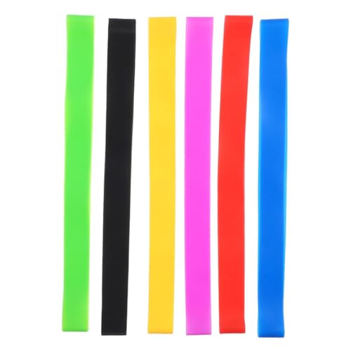 GALPADA 6 Stück Silikon Handtuch Bänder für Strandliegen Elastische Wetterbeständige Befestigungsbänder rutschfest Temperaturresistent Leicht für Outdoor Camping Pool Strand von GALPADA