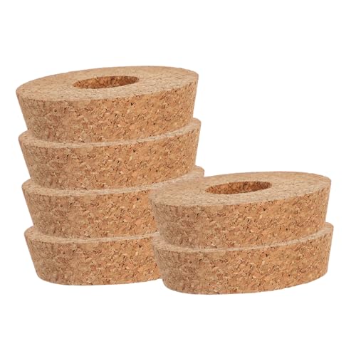 GALPADA 6 Stück Teiliges Glasvase mit Belüfteten Korkdeckeln Ersatzkorken für Hydrokulturvasen Pflanzenterrarien Sukkulente Pflanzbehälter Langlebige und Wiederverwendbare Verschlüsse GALPADA 6 Stück Teiliges Glasvase mit Belüfteten Korkdeckeln Ersatzkorken für Hydrokulturvasen Pflanzenterrarien Sukkulente Pflanzbehälter Langlebige und Wiederverwendbare Verschlüsse von GALPADA