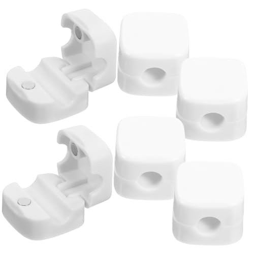 GALPADA 6 Stück Teiliges Kabelclips aus Verstellbare Kabelhalter für Schreibtisch und Wand Selbstklebend Praktisches Kabelmanagement für Netzkabel und Ladekabel Platzsparend und Langlebig von GALPADA