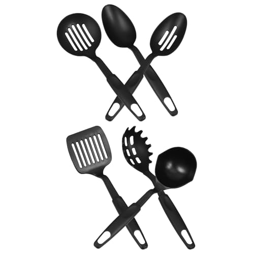 GALPADA 6 Stück Teiliges Nylon Küchenutensilien Set Hitzebeständig Spülmaschinengeeignet Ergonomisch Geformt für Antihaft kochgeschirr Vielseitige Kochlöffel und Küchenhelfer GALPADA 6 Stück Teiliges Nylon Küchenutensilien Set Hitzebeständig Spülmaschinengeeignet Ergonomisch Geformt für Antihaft kochgeschirr Vielseitige Kochlöffel und Küchenhelfer von GALPADA