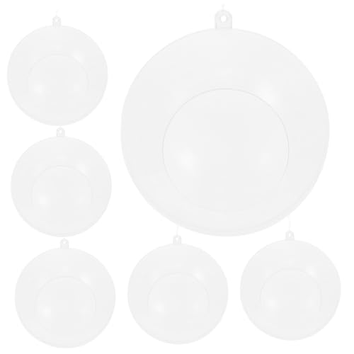 GALPADA 6 Stück Teiliges Pflanzenhalter Kugel mit Öffnung Transparent Multifunktional als Air Plant Halter und Teelichthalter Geeignet für Sukkulenten Kakteen Deko Licht zum Aufhängen GALPADA 6 Stück Teiliges Pflanzenhalter Kugel mit Öffnung Transparent Multifunktional als Air Plant Halter und Teelichthalter Geeignet für Sukkulenten Kakteen Deko Licht zum Aufhängen von GALPADA