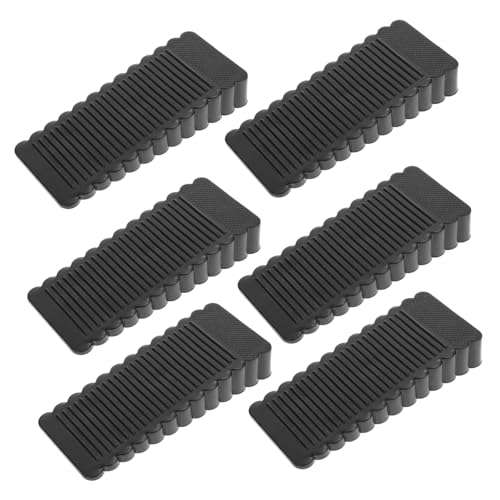 GALPADA 6 Stück Teiliges Türkeil PVC Rutschfeste Türstopper zum Schutz vor Einklemmen Kindersicherer Türschutz für Zuhause Geeignet für Küche Wohnzimmer Büro und Hotel von GALPADA