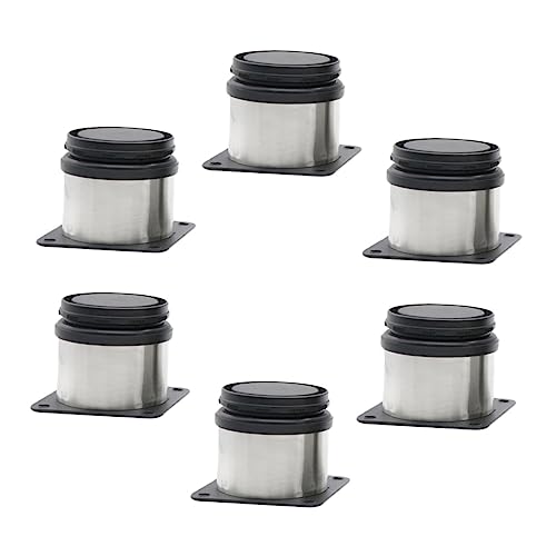 GALPADA 6 Stück Teiliges Verstellbare Möbelfüße Stabile Tischbeine für Sofa Betten und Schränke Höhe für Verschiedene Möbelstücke GALPADA 6 Stück Teiliges Verstellbare Möbelfüße Stabile Tischbeine für Sofa Betten und Schränke Höhe für Verschiedene Möbelstücke von GALPADA