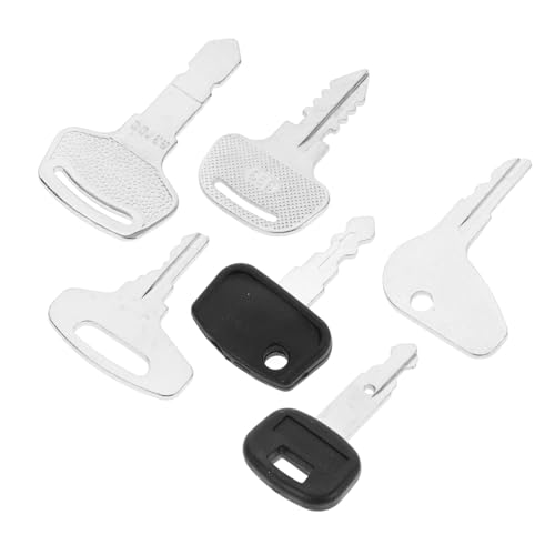 GALPADA 6 Stück Teiliges Zündschlüssel Traktoren und Baumaschinen Kompatibel mit Gabelstaplern Baggern und Rasenmähern Langlebig und Vielseitig für Landwirtschaft Baustellen und GALPADA 6 Stück Teiliges Zündschlüssel Traktoren und Baumaschinen Kompatibel mit Gabelstaplern Baggern und Rasenmähern Langlebig und Vielseitig für Landwirtschaft Baustellen und von GALPADA