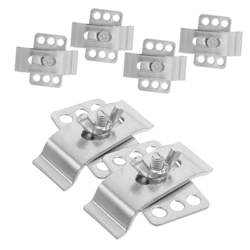 GALPADA 6 Stück Unterbauspüle Befestigungsklammern Metall Unterbau Spülbecken Halterung Clips Stabile Montage für Keramik Waschbecken Küche Bad Geeignet GALPADA 6 Stück Unterbauspüle Befestigungsklammern Metall Unterbau Spülbecken Halterung Clips Stabile Montage für Keramik Waschbecken Küche Bad Geeignet von GALPADA