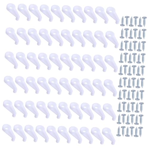 GALPADA 60 Stück Spiegelhalter Clips mit Schrauben Kunststoff Glasbefestigung für Rahmenlose Spiegel Vielseitige Spiegelhalterung für Schranktüren Wandmontage und Vitrinen Einfache GALPADA 60 Stück Spiegelhalter Clips mit Schrauben Kunststoff Glasbefestigung für Rahmenlose Spiegel Vielseitige Spiegelhalterung für Schranktüren Wandmontage und Vitrinen Einfache von GALPADA