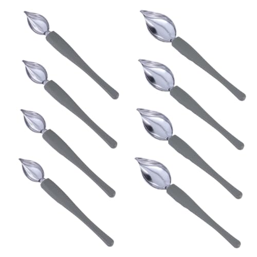 GALPADA 8 Stück Teiliges Edelstahl Saucier Löffel Sauce Malwerkzeug für Desserts und Teller Rostfrei Leicht Langlebig Küchen Deko Werkzeug für Präzises Verzieren und Kreative GALPADA 8 Stück Teiliges Edelstahl Saucier Löffel Sauce Malwerkzeug für Desserts und Teller Rostfrei Leicht Langlebig Küchen Deko Werkzeug für Präzises Verzieren und Kreative von GALPADA