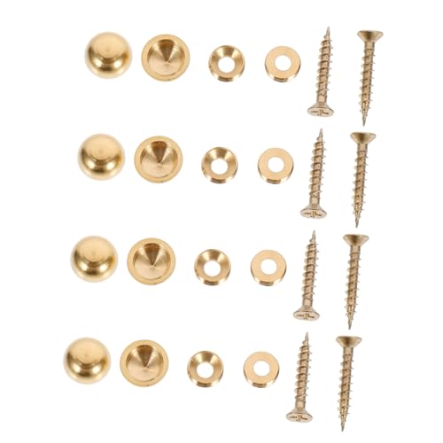 GALPADA 8 Stück Teiliges Kupfer Schrauben Abdeckkappen Dekorative Spiegel Schrauben Kappen Einfache Montage Korrosionsbeständig für Glasbilderrahmen und Werbeschilder Elegante Befestigung GALPADA 8 Stück Teiliges Kupfer Schrauben Abdeckkappen Dekorative Spiegel Schrauben Kappen Einfache Montage Korrosionsbeständig für Glasbilderrahmen und Werbeschilder Elegante Befestigung von GALPADA