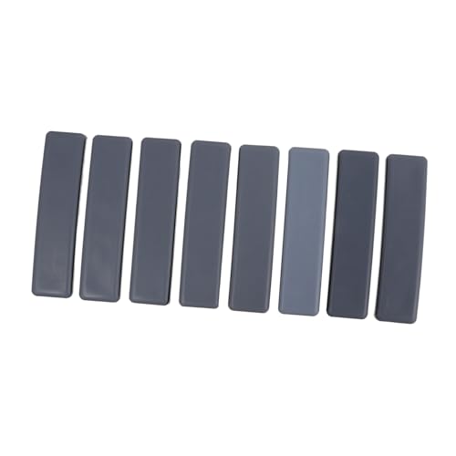 GALPADA 8 Stück Teiliges Möbelgleiter Selbstklebend Abrieb Bodenschutz für Teppich und Hartboden rutschfeste Möbelgleiter Pads für Stuhlbeine Sofas und Tische Einfache Möbelverschiebung von GALPADA