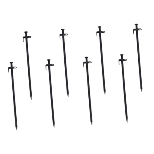 GALPADA 8 Stück Teiliges Stahl zeltheringe Extra Lang und Verstärkt Rostfrei und Sturmsicher Runde Kopfdesign Heringe für Camping Zelte Pavillons Garten und Outdoor aktivitäten GALPADA 8 Stück Teiliges Stahl zeltheringe Extra Lang und Verstärkt Rostfrei und Sturmsicher Runde Kopfdesign Heringe für Camping Zelte Pavillons Garten und Outdoor aktivitäten von GALPADA