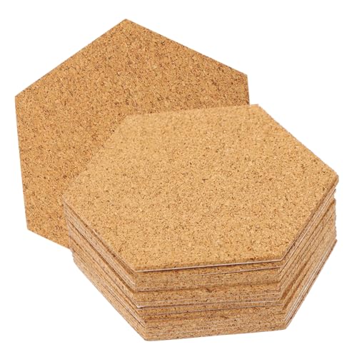 GALPADA 80 Stück Selbstklebende Korkplatten Sechseckige Korkuntersetzer Beschreibbar Vielseitig für Wanddeko Tischschutz DIY Bastelprojekte Geräuschdämpfend Leicht und Kompakt GALPADA 80 Stück Selbstklebende Korkplatten Sechseckige Korkuntersetzer Beschreibbar Vielseitig für Wanddeko Tischschutz DIY Bastelprojekte Geräuschdämpfend Leicht und Kompakt von GALPADA