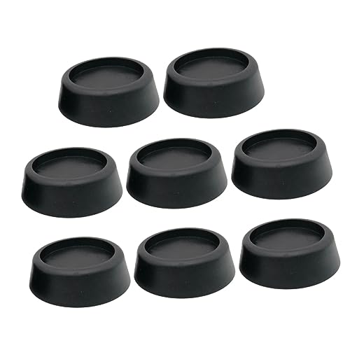 GALPADA 8Stücke Vibrations Pads für Waschmaschinen Füße rutschfeste Fußpads Geräuschreduzierende Vibration Isolationspads Schwarz für Stabilität und Schutz GALPADA 8Stücke Vibrations Pads für Waschmaschinen Füße rutschfeste Fußpads Geräuschreduzierende Vibration Isolationspads Schwarz für Stabilität und Schutz von GALPADA