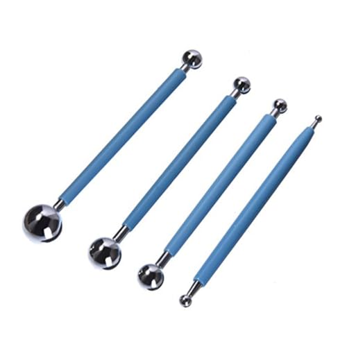 GALPADA 9stücke Bildhauerwerkzeug-Set Mit Teilen Kugelschreiber-Werkzeuge Zum Modellieren Und Schnitzen Edelstahlkugeln Mit Gummigriff Und Holzgriff Für Bastelprojekte GALPADA 9stücke Bildhauerwerkzeug-Set Mit Teilen Kugelschreiber-Werkzeuge Zum Modellieren Und Schnitzen Edelstahlkugeln Mit Gummigriff Und Holzgriff Für Bastelprojekte von GALPADA