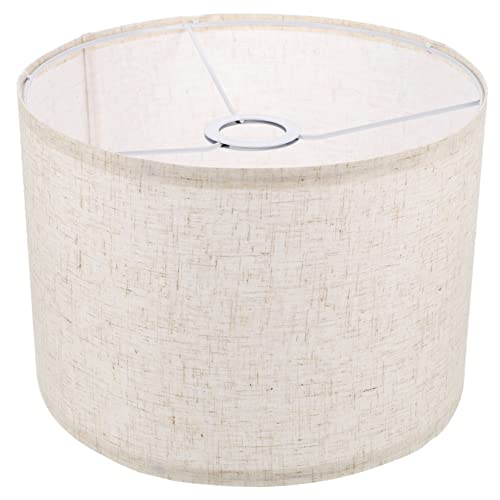 GALPADA Abnehmbarer Stofflampenschirm für Tischlampen Eleganter Leinenlampenschirm Schlichtem Design für Schlafzimmer und Wohnzimmer Einfache Installation und Austausch Passend für GALPADA Abnehmbarer Stofflampenschirm für Tischlampen Eleganter Leinenlampenschirm Schlichtem Design für Schlafzimmer und Wohnzimmer Einfache Installation und Austausch Passend für von GALPADA