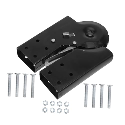 GALPADA Aluminiumlegierung Hinge Replacement Kit für Dachbodenleiter Gelenkarm mit Schrauben Leicht und Langlebig für Verschiedene Leiteranwendungen Einfach zu Montieren Transportieren von GALPADA