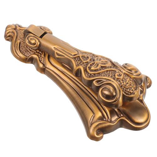 GALPADA Antiker Türklopfer aus Robustem Zinklegierung Einfache Installation Vintage Deko für Haustür und Gartentor Komfortabler Griff Langlebiger Türbeschlag für Hotel Zufällige Farbe von GALPADA