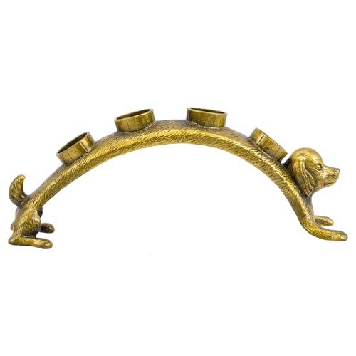 GALPADA Weinflaschenverschlussständer aus Metall 4-Loch Flaschenverschluss Präsentationshalter für Weinliebhaber Dekorativer Korkenhalter für Küche und Bar Tierform und Platzsparend GALPADA Weinflaschenverschlussständer aus Metall 4-Loch Flaschenverschluss Präsentationshalter für Weinliebhaber Dekorativer Korkenhalter für Küche und Bar Tierform und Platzsparend von GALPADA