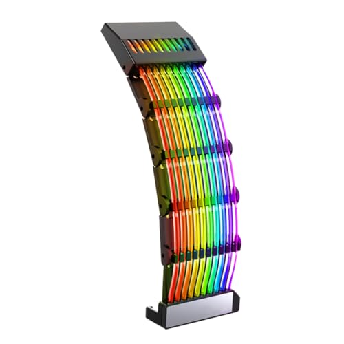 GALPADA Argb Verlängerungskabel für Argb Sync Stromkabel für ATX Matx Gehäuse RGB Kabel für Motherboard mit Millionen Lichteffekten Einfache Installation und Hohe Zuverlässigkeit von GALPADA