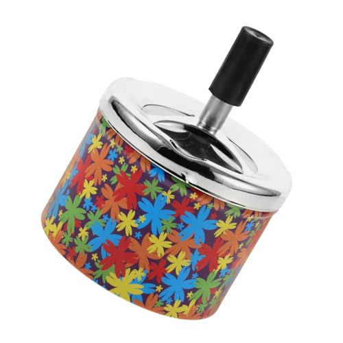 GALPADA Automatischer Auslösch Aschenbecher aus Edelstahl mit Drehdeckel Kompakt und Dekorativ Windgeschützt für Drinnen und Draußen Elegantes Metall Tablett für Zigarettenraucher GALPADA Automatischer Auslösch Aschenbecher aus Edelstahl mit Drehdeckel Kompakt und Dekorativ Windgeschützt für Drinnen und Draußen Elegantes Metall Tablett für Zigarettenraucher von GALPADA