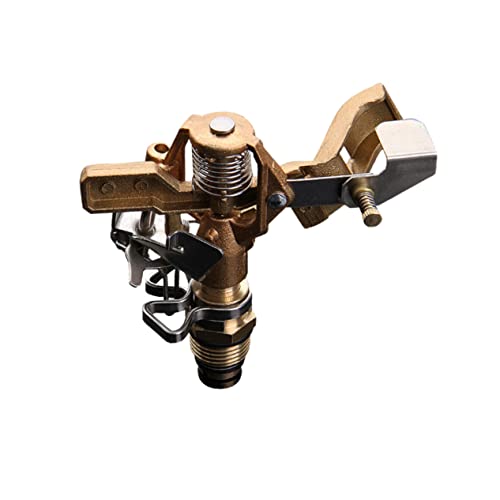 GALPADA Automatischer Gartensprinkler Metall Verstellbare für Effiziente Bewässerung von Garten Bäumen und Sträuchern Robuster Sprühkopf für Gleichmäßige Feuchtigkeitsverteilung GALPADA Automatischer Gartensprinkler Metall Verstellbare für Effiziente Bewässerung von Garten Bäumen und Sträuchern Robuster Sprühkopf für Gleichmäßige Feuchtigkeitsverteilung von GALPADA