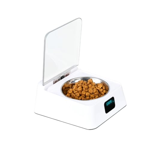 GALPADA Automatischer Infrarot futternapf mit Sensoröffnung Großer Kapazität Rutschfester Boden Geruchloses Material Batteriebetriebener Futterspender für Katzen und Hunde GALPADA Automatischer Infrarot futternapf mit Sensoröffnung Großer Kapazität Rutschfester Boden Geruchloses Material Batteriebetriebener Futterspender für Katzen und Hunde von GALPADA
